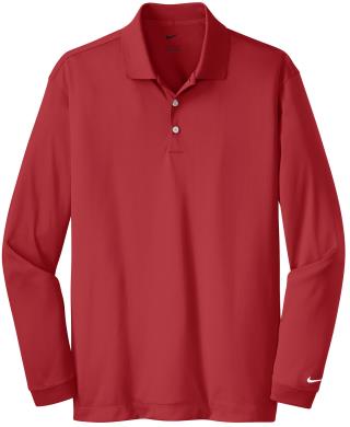 466364 - Long Sleeve Dri-Fit Micro Pique Polo