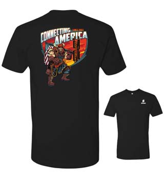 Men's Tee - Connecting America