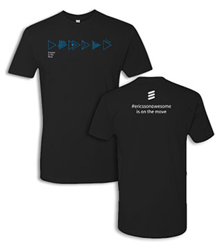 ER1-3600-DTGI - #ericssonawesome on the Move Tee