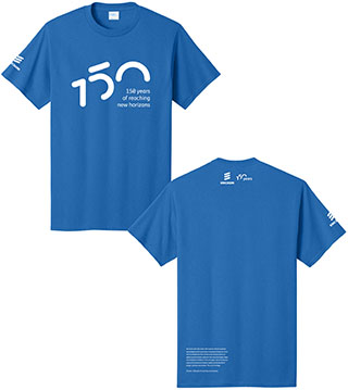 ER1-PC54-DTF150 - 150 Year shirt