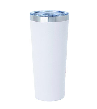 ICOL-B-044 - 22oz Double Wall S/S Tumbler - White