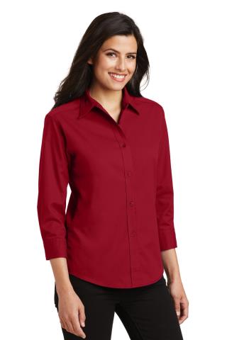 Ladies' 3/4-Sleeve Easy Care Shirt
