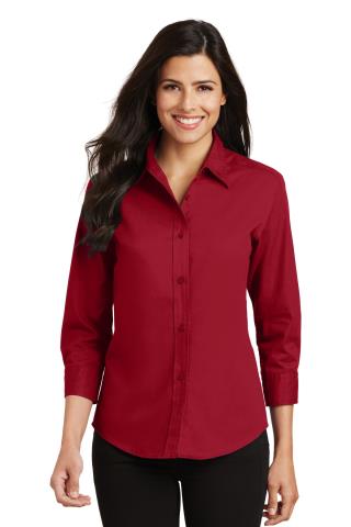 Ladies' 3/4-Sleeve Easy Care Shirt