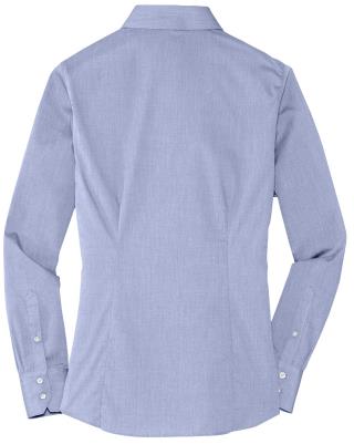 Ladies' Cross Hatch  Button Down