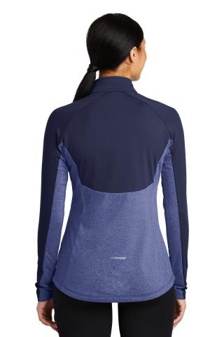 Ladies' Contrast 1/2-Zip Pullover