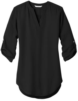 LW701 - Ladies' 3/4- Sleeve Tunic Blouse