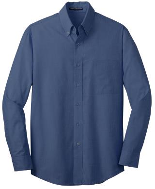 S640 - Men's Crosshatch Easy Care Shirt